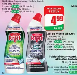Dino Żel do wc multi action Kret oferta