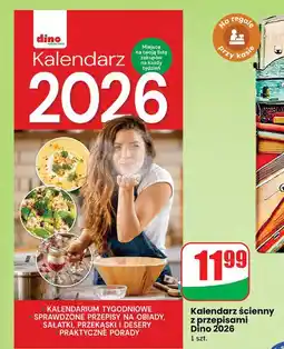 Dino Kalendarz ścienny z przepisami Dino oferta