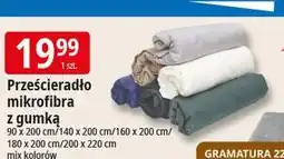 E.Leclerc Prześcieradło mikrofrotte z gumką 200 x 220 cm oferta