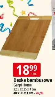 E.Leclerc Deska bambusowa 40 x 30 1 cm Garpi Home oferta