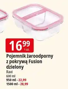 E.Leclerc Pojemnik żaroodporny fusion 1.5 l Ravi oferta