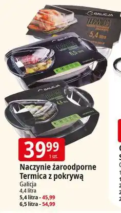 E.Leclerc Naczynie żaroodporne termica 6.5 l Galicja oferta