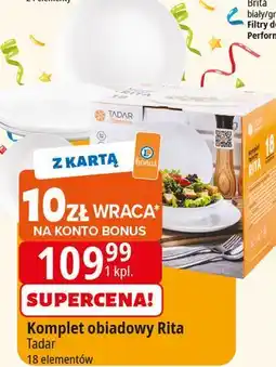E.Leclerc Komplet obiadowy rita Tadar oferta