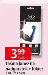 E.Leclerc Taśma kinezjologiczna na łokcie Xq Max oferta