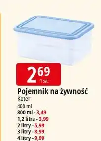E.Leclerc Pojemnik prostokątny 4 l Keter oferta