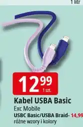 E.Leclerc Kabel usb-a braid Exc oferta