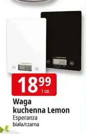 E.Leclerc Waga kuchenna lemon biała Esperanza oferta