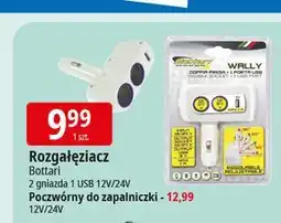 E.Leclerc Rozgałęziacz 12/24v poczwórny Bottari oferta