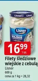 E.Leclerc Wiejskie filety śledziowe w oleju z cebulką Lisner oferta