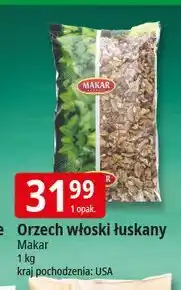 E.Leclerc Orzechy włoskie w łuskane Makar oferta