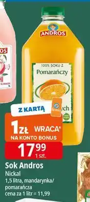 E.Leclerc Sok z mandarynek Andros oferta