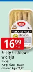 E.Leclerc Śledzie w oleju Dese oferta