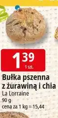E.Leclerc Bułka pszenna z żurawiną i chia La Lorraine oferta