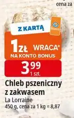 E.Leclerc Chleb pszeniczny z zakwasem La Lorraine oferta