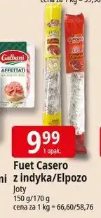 E.Leclerc Fuet hiszpański Elpozo oferta