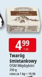 E.Leclerc Twaróg śmietankowy Osm Międzybórz oferta