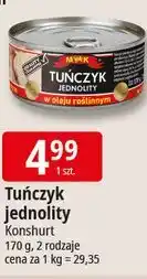 Tuńczyk jednolity w sosie własnym M&K