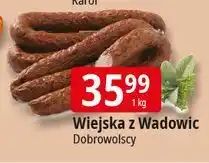 E.Leclerc Kiełbasa wiejska z wadowic Dobrowolscy oferta