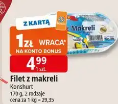 E.Leclerc Filety z makreli w oleju M&K oferta