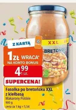 E.Leclerc Fasolka po bretońsku Stoczek Męska Rzecz oferta