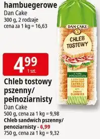 E.Leclerc Chleb tostowy pełnoziarnisty Dan Cake oferta