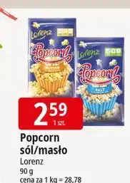 E.Leclerc Popcorn salt Lorenz oferta