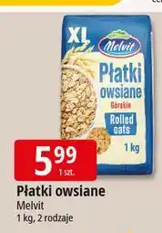 E.Leclerc Płatki owsiane górskie Melvit oferta