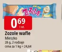 E.Leclerc Wafelek o smaku lodów śmietankowych Zozole oferta