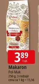 E.Leclerc Makaron 4 jajeczny niteczka do zup Polmak oferta