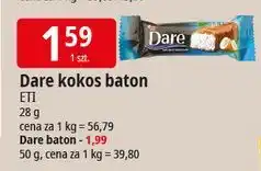 E.Leclerc Wafelek w ciemnej czekoladzie Eti Dare oferta