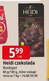 E.Leclerc Czekolada dark extreme 85 % Heidi oferta