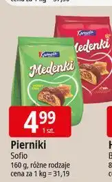 E.Leclerc Pierniki medenki z nadzieniem wiśniowym Karmela oferta