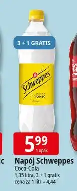 E.Leclerc Napój indian tonic Schweppes oferta