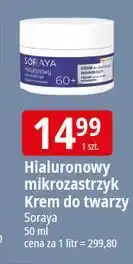 E.Leclerc Krem wypełniający zmarszczki na dzień i noc Soraya Hialuronowy Mikrozastrzyk Duo Forte 60+ oferta