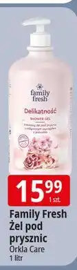 E.Leclerc Żel pod prysznic delikatność z wyciągiem jedwabiu Family Fresh oferta