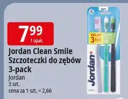 E.Leclerc Szczoteczka do zębów miekka Jordan Clean Smile oferta