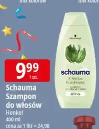 E.Leclerc Szampon do włosów ziołowy Schauma 7 Herbs oferta