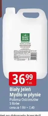 E.Leclerc Mydło w płynie hipoalergiczne Biały Jeleń oferta