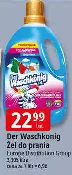 E.Leclerc Żel do prania color Der Waschkonig oferta