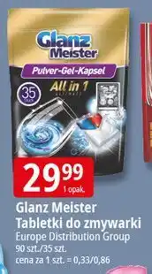 E.Leclerc Tabletki do zmywarki Glanzmeister All In 1 oferta