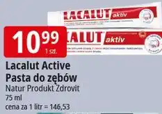 E.Leclerc Pasta do zębów Lacalut Aktiv oferta