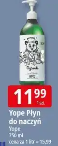 E.Leclerc Płyn do mycia naczyń ogórek Yope oferta