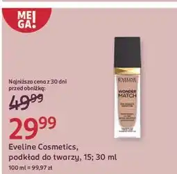 Rossmann Podkład do twarzy nr 15 Eveline Wonder Match oferta