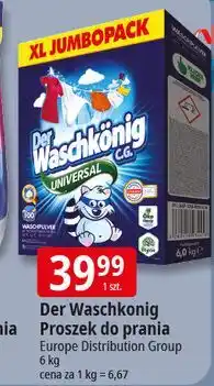 E.Leclerc Proszek do prania uniwersal Der Waschkonig oferta