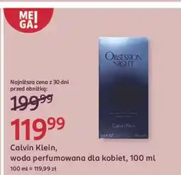 Rossmann Woda perfumowana Calvin Klein Obsession Night Woman oferta