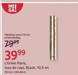 Rossmann Tusz do rzęs all night black L'oreal Panorama oferta