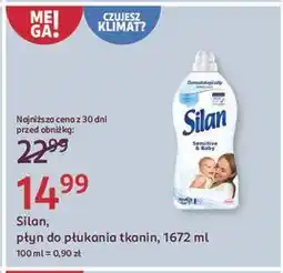 Rossmann Płyn do płukania Silan Sensitive oferta