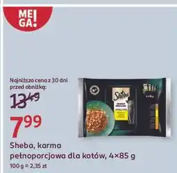 Rossmann Karma dla kota smaki drobiowe Sheba Delicacy In Jelly oferta