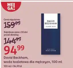 Rossmann Woda toaletowa David Beckham Classic Blue oferta