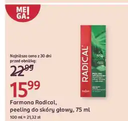 Rossmann Peeling enzymatyczny do skóry głowy Farmona Radical oferta
